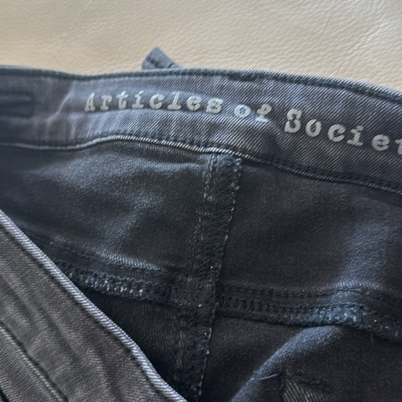 Articles Of Society Sarah Storm Distressed Stretch Skinny Jeans - Picture 2 of 7